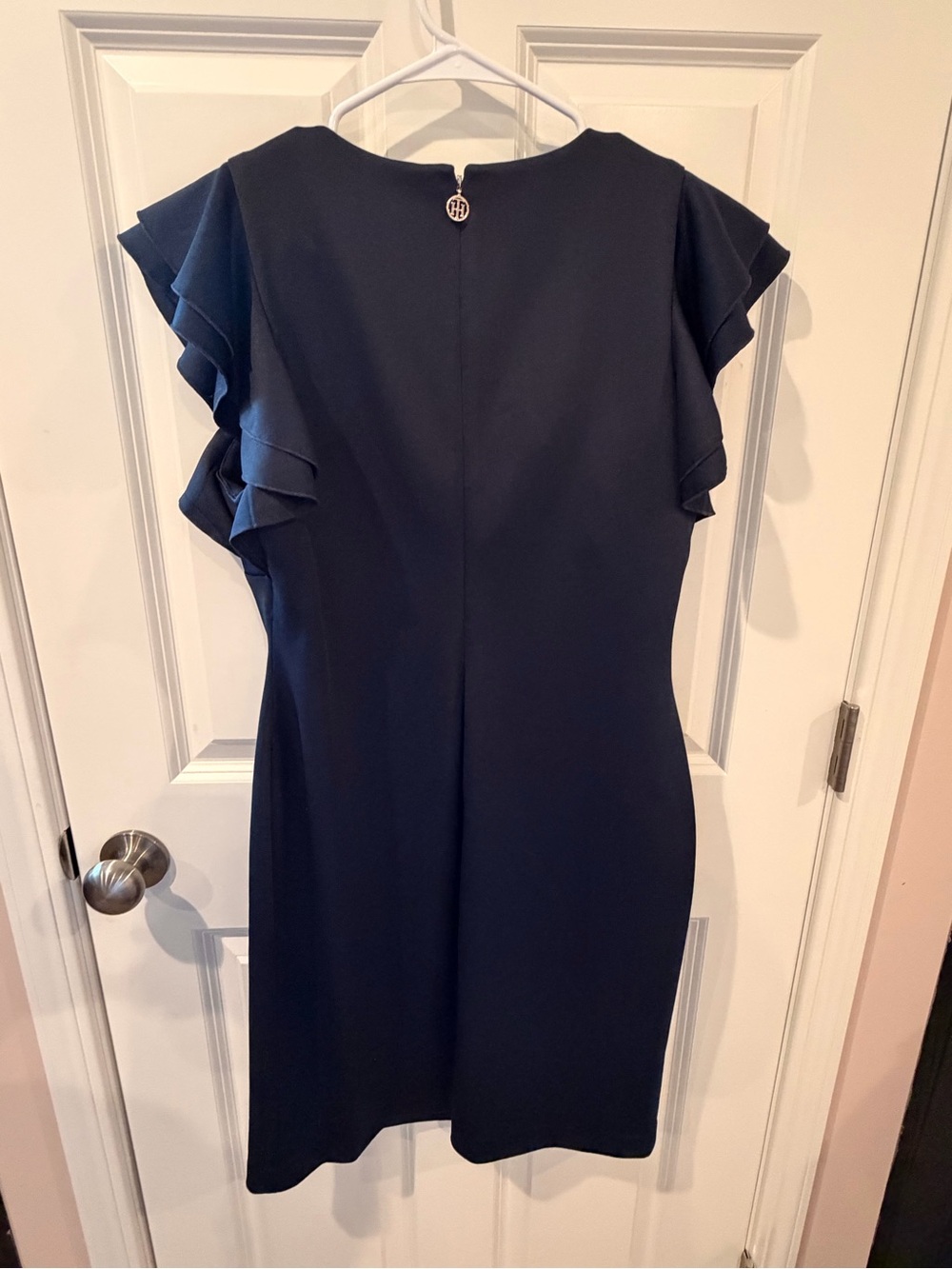 Tommy Hilfiger Navy Blue Dress Size 14 - Picture 5 of 5